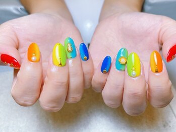 ネイリュー(naiLiu)/縦グラデ