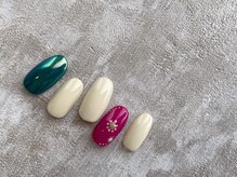 スリー(THREE)/Sep.2021/nail design