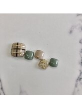 ネイルサロン エクール(Axceorr)/チェックネイル