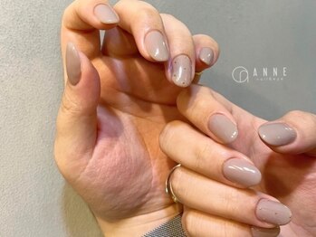 アンネ 勝どき店(ANNE)の写真/【シンプル&上品派の方にも☆】美しいフォルムでずっと見ていたくなる指先へ!お仕事中目に入る度に心躍る♪