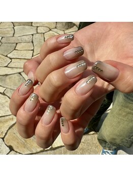 ストーン×グラデーション