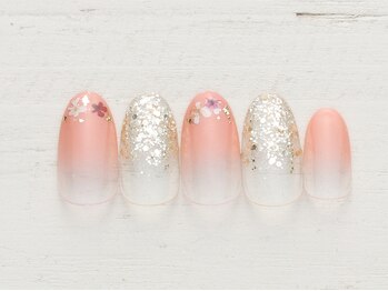 キラキラお花グラデ 4990円