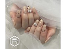 人気の韓国ネイル定額コースで出来ます！※デザインは定期的に入れ替えております。