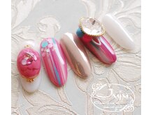 ジュジュ(Juju)/ストライプとゼリーフラワー