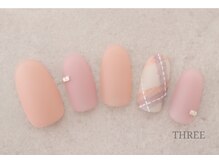 スリー 自由が丘(THREE)/新作☆ふんわりチェック