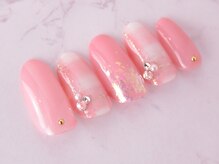 モアニヒロオ 広尾駅前店(MOANI Hiroo)/冬チェックネイル♪フィルイン