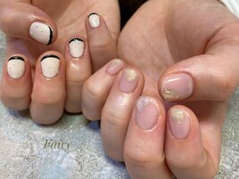 ちぐはぐネイル♪   by渡辺