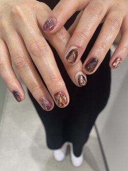 アオ 渋谷(ao.)/ボルドーネイル