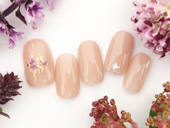 スタンダード アイネイル/ドライフラワーネイル￥9350