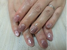 エーナイン 西町店/シンプルマグネットネイル