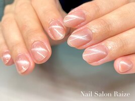 マグネットネイル/ピンクネイル