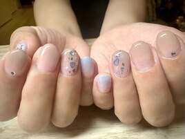 シェル グラデーション シンプル