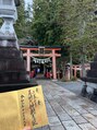 サロン ド リアン(Salon de lien) 神社にお参りへ。京都や奈良に一人でお参りに行ったりします。