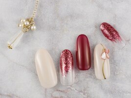 シェルフラワーネイル