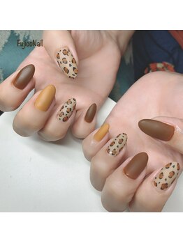 秋　ヒョウ柄　75分コース