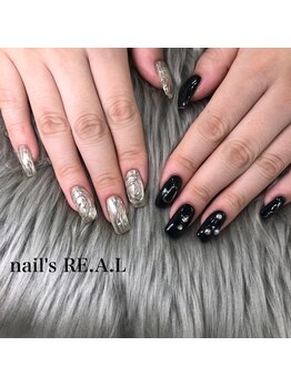 ネイルズリアル 倉敷(nail's RE.A.L)/ニュアンスネイル