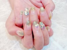 デコール 心斎橋(DECOR)/ラメグラ埋め尽くしネイル