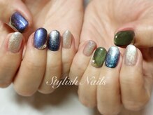 スタイリッシュネイルズ(Stylish Nails)/マグネットブルーグリーン