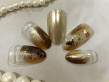 アペル(apare)/ぬりかけ×ミラーホロネイル