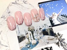 サロンドランジェ(salon de Lange)/ラメラインネイル