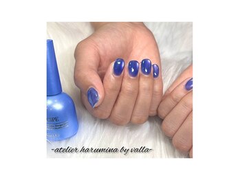 韓国発VALLA★上品ブルーネイル