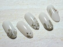 アルカナ(ARCANA)/10月ジェルデザイン￥9,500