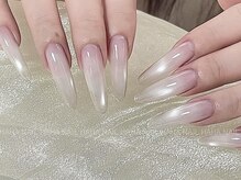 Best Nail 銀座店【ワンホンネイル・スカルプ・パラジェル・上品ジェルネイル】/水光ちゅるんちゅるんマグネット