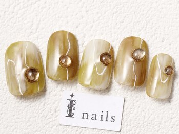 アイネイルズ 渋谷店(I nails)/水滴ニュアンス¥7980