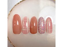 ミルネイル(Mil Nail)/ナチュラルチェックカラー