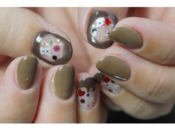 わたしのネイルとよもぎ蒸し/