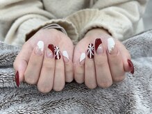 ディーネイル 四条烏丸(D-nail)/大槻/リボンネイル