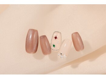 エムスラッシュ ネイル センター北店(M.SLASH)/マグネットネイル