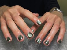 オムネイル 渋谷(HOMME NAIL)/マグネットネイル ¥6.600