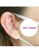 チェリー(Cherry)/耳ツボジュエリー