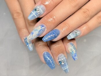 エス(S)の写真/《アクリルスカルプ》再現力に自信あり!!徹底的にこだわったフォルム、美しい仕上がりに導きます☆