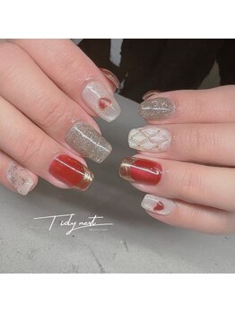 ティディーネスト(Tidynest)/バレンタインネイル