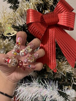 ハニービー(Honey Bee)/Xmas nail
