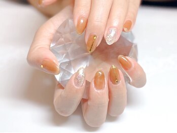 ラーシューシュ(la-chou-chou)/シンプルネイルコース ¥6500