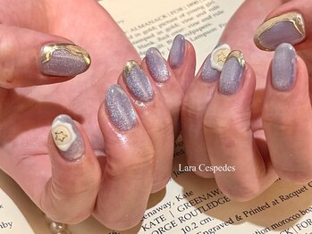 ララセスペデス(Lara Cespedes)の写真/エリアTOPクラスのサンプル数☆[配置&カラーチェンジOK]シンプル/ニュアンス/マグネットはLaraにお任せ♪