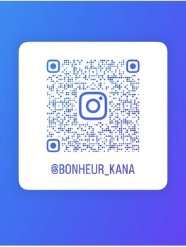 ボヌール(Bonheur)/Instagram/QRコード