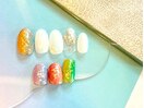 【Hand】マンスリーネイル｜7月