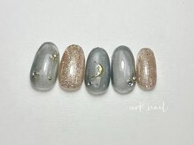 アークネイル 下北沢(urk.nail)/星ネイル　月ネイル