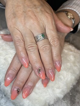 エーナイン 卸町店/シンプルネイル