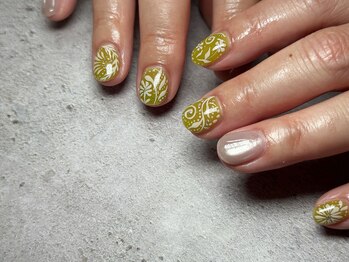 ナナネイル(7.Nail)/手描きアート