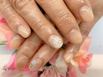 ディーネイル 京橋(D-nail)/[中村]フラワーネイル！