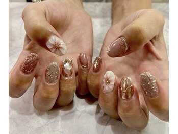 ヴァンネイルサロン 本厚木(VAN NAIL SALON)/ハンド持ち込みデザイン