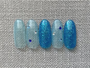 シンプル定額ネイル4800円