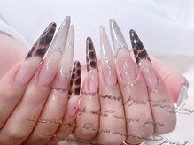 フローラ/チップ長さだしネイル