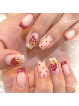 エイミー 大宮店(AMY)/いちごネイル