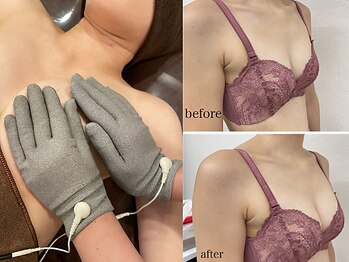 サロン ド ガーネット(Salon de Garnet)の写真/《モテ美乳で理想的な自分に！自信で溢れる私と出会えるバストケア専門店》バストアップで周囲の人も驚く♪